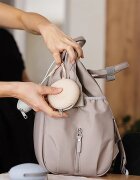BabyOno Silicone Soother Case pouzdro Beige 1 ks