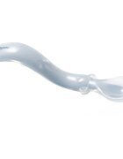 BabyOno Silicone Spoon 6m+ lžička pro děti Blue 1 ks