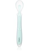 BabyOno Silicone Spoon 6m+ lžička pro děti Mint 1 ks