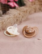 BabyOno Take Care Anatomical Silicone Soothers dudlík Night & Day 0-6m 2 ks