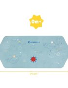 Badabulle Extra Large Bath Mat protiskluzová podložka s tepelným senzorem 91x40 cm