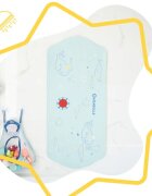 Badabulle Extra Large Bath Mat protiskluzová podložka s tepelným senzorem 91x40 cm