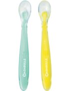 Badabulle Silicone Spoons lžička 3 m+ 2 ks