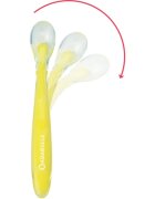 Badabulle Silicone Spoons lžička 3 m+ 2 ks