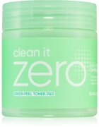 Banila Co. clean it zero Green Peel Toner Pad peelingové pleťové tamponky pro mastnou a problematickou pleť 70 ks