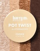 Barry M Pot Twist krémové oční stíny odstín Cookie 4x1.8 g