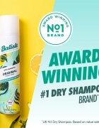 Batiste Original suchý šampon pro absorpci přebytečného mazu a pro osvěžení vlasů 200 ml