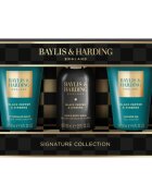 Baylis & Harding Black Pepper & Ginseng dárková sada na obličej tělo a vlasy pro muže