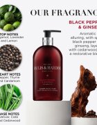 Baylis & Harding Black Pepper & Ginseng tekuté mýdlo na ruce 500 ml