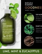 Baylis & Harding Goodness Awaken Senses mléko na ruce a tělo s osvěžujícím účinkem vůně Lime Mint & Eucalyptus 500 ml