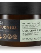 Baylis & Harding Goodness Oud Cedar & Amber solný peeling na tělo 450 g