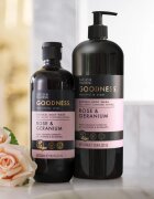 Baylis & Harding Goodness Rose & Geranium sprchový gel 1000 ml