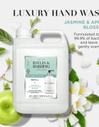 Baylis & Harding Jasmine & Apple Blossom tekuté mýdlo na ruce – náhradní náplň 2000 ml
