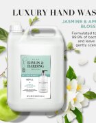 Baylis & Harding Jasmine & Apple Blossom tekuté mýdlo na ruce – náhradní náplň 5000 ml