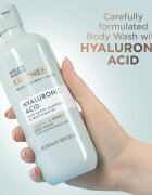 Baylis & Harding Kindness+ Hyaluronic Acid hydratační sprchový gel vůně Pear & Neroli 500 ml
