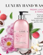 Baylis & Harding Peony Lychee & Vanilla tekuté mýdlo na ruce s hydratačním účinkem 500 ml