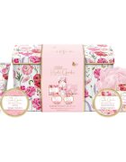 Baylis & Harding Royale Garden Rose Poppy & Vanilla dárková sada plechový box