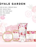 Baylis & Harding Royale Garden Rose Poppy & Vanilla dárková sada plechový box