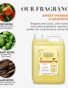 Baylis & Harding Sweet Mandarin & Grapefruit tekuté mýdlo na ruce – náhradní náplň Refill 2000 ml