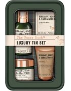 Baylis & Harding The Fuzzy Duck Bergamot Hemp & Sandalwood dárková sada plechový box