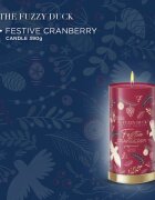Baylis & Harding The Fuzzy Duck Winter Wonderland vonná svíčka ve skle Cranberry 390 g