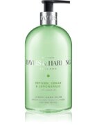 Baylis & Harding Vetiver Cedar & Lemongrass Anti-Bacterial tekuté mýdlo na ruce 500 ml