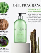 Baylis & Harding Vetiver Cedar & Lemongrass Anti-Bacterial tekuté mýdlo na ruce 500 ml
