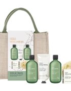 Baylis & Harding Wellness. Energise dárková sada kosmetická taštička Ginger Lime & Basil Leaf