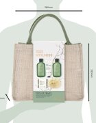 Baylis & Harding Wellness. Energise dárková sada kosmetická taštička Ginger Lime & Basil Leaf