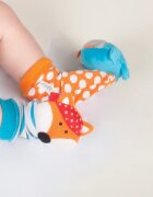 BBLÜV Düo chrastící ponožky Owl / Fox 2 ks
