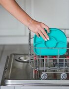 BBLÜV Yümi dělený talíř Aqua 1 ks
