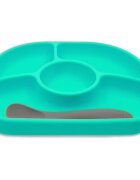 BBLÜV Yümi dělený talíř Aqua 1 ks