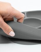 BBLÜV Yümi dělený talíř Grey 1 ks