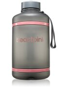 BeastPink Hyper Hydrator láhev na vodu s brčkem barva Grey 1 ks