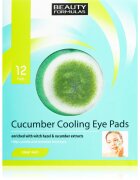 Beauty Formulas Clear Skin Cucumber Cooling regenerační maska na oči 12 ks