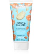 Beauty Formulas Honey & Almond pleťový peeling 150 ml