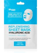 Beauty Formulas Hyaluronic Acid vyživující plátýnková maska 1 ks
