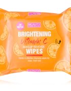 Beauty Formulas Vitamin C odličovací ubrousky na make-up s vitaminem C 25 ks