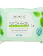 Beauty Formulas Witch Hazel čisticí a odličovací ubrousky 25 ks