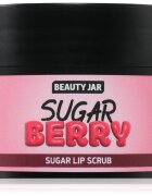 Beauty Jar Berry Sugar peeling na rty s kakaovým máslem a vitamínem E 15 ml