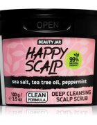 Beauty Jar Happy Scalp čisticí peeling pro mastnou pokožku hlavy 100 g