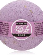Beauty Jar Just A Minute Relax koupelová bomba se sladkým mandlovým olejem a levandulí 150 g