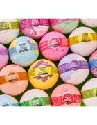 Beauty Jar Just A Minute Relax koupelová bomba se sladkým mandlovým olejem a levandulí 150 g