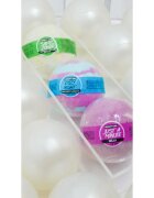 Beauty Jar Just A Minute Relax koupelová bomba se sladkým mandlovým olejem a levandulí 150 g