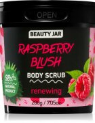 Beauty Jar Raspberry Blush osvěžující tělový peeling 200 g