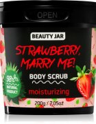Beauty Jar Strawberry Marry Me! hydratační tělový peeling 200 g