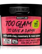 Beauty Jar Too Glam To Give A Damn gelová maska proti prvním známkám stárnutí pleti 120 g