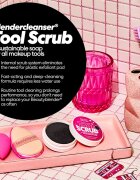beautyblender® Tool Scrub Charcoal tuhý čistič na make-up houbičky a štětce 28.3 g