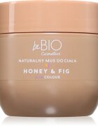 beBIO Honey & Fig hýčkající tělová pěna s vyživujícím účinkem 200 ml