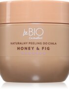 beBIO Honey & Fig vyhlazující tělový peeling 200 ml